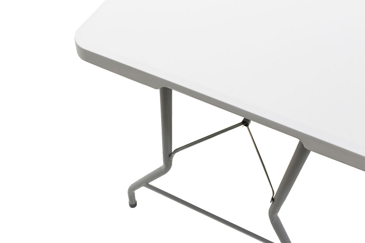 Професионална кетъринг маса Rodeo сгъваема бял гранит 183x76x74