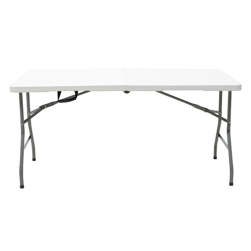 Кетъринг маса Rodeo сгъваема-куфар бяла 240x76x74см