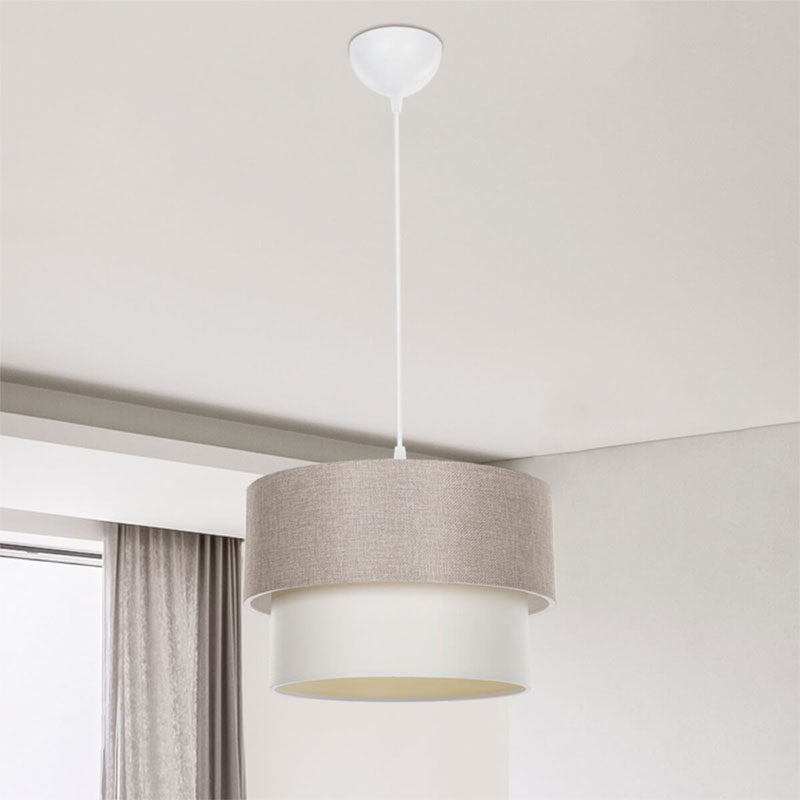 Плафон PWL-1194 Ε27 бежов D30x19cm