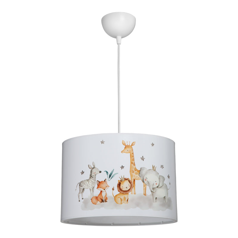 Детски плафон TOTS led e27 многоцветен pvc d30x20см