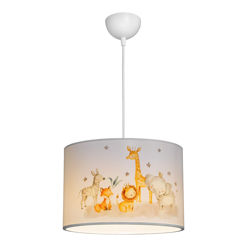 Детски плафон TOTS led e27 многоцветен pvc d30x20см