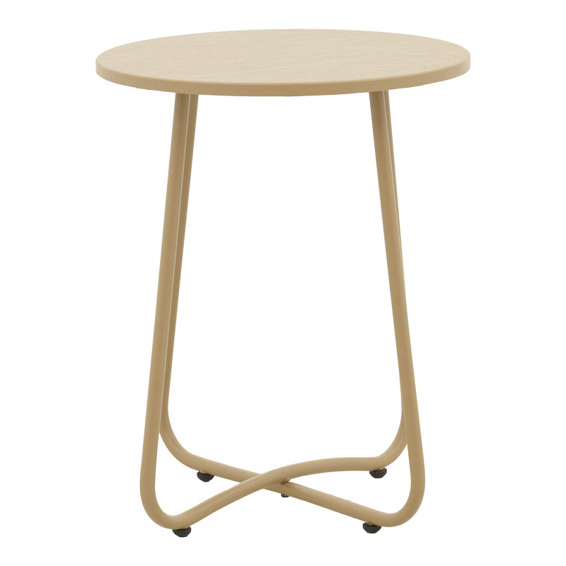 Маса Bramwell metal beige D40x50cm