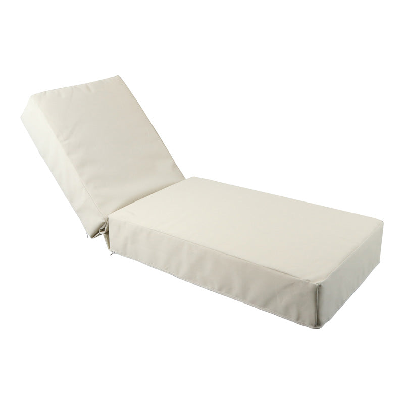 Възглавница Vertian за шезлонг в тъмно сив цвят 194x58x20см