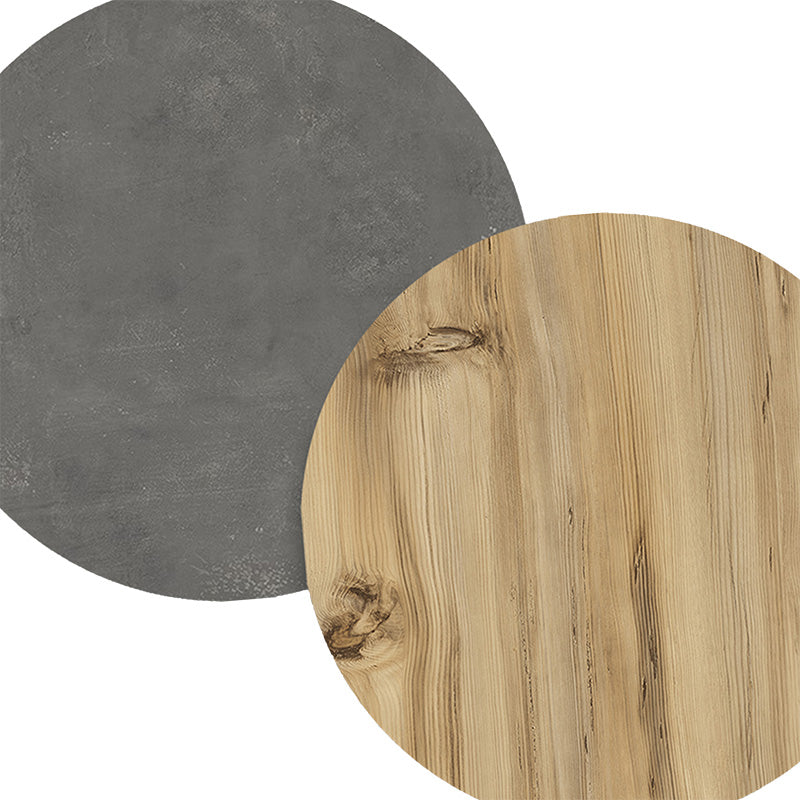 Стенен ТВ шкаф Serit цвят антрацит-сонома 100x31.6x29.6cm