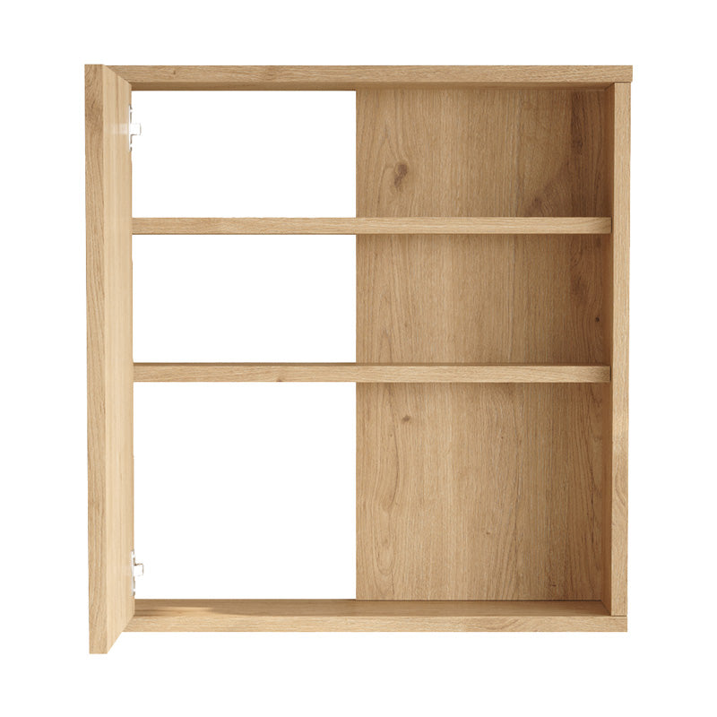 Шкаф за баня Bagno с огледало в естествен нюанс 60x14.5x63.6см