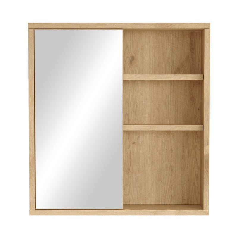 Шкаф за баня Bagno с огледало в естествен нюанс 60x14.5x63.6см