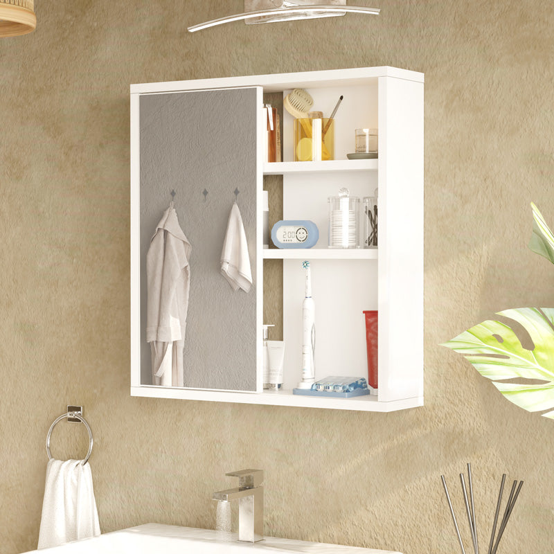 Шкаф за баня Bagno с огледало с размери 60x14.5x63.6см
