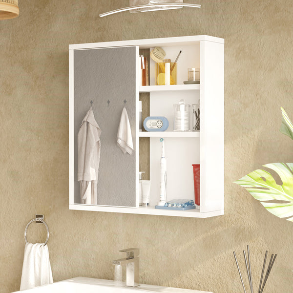 Шкаф за баня Bagno с огледало с размери 60x14.5x63.6см