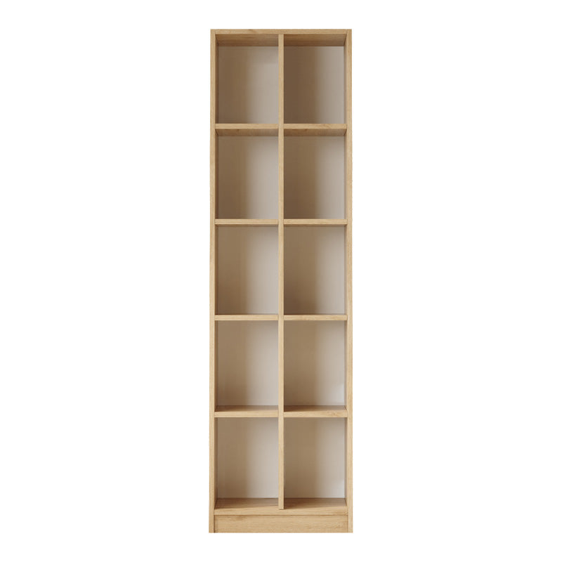 Библиотека Oteca  естествен цвят 51,1x25,4x180см