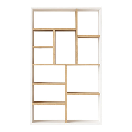 Библиотека Boteca  естествен- бял цвят 75x22x123.6cм