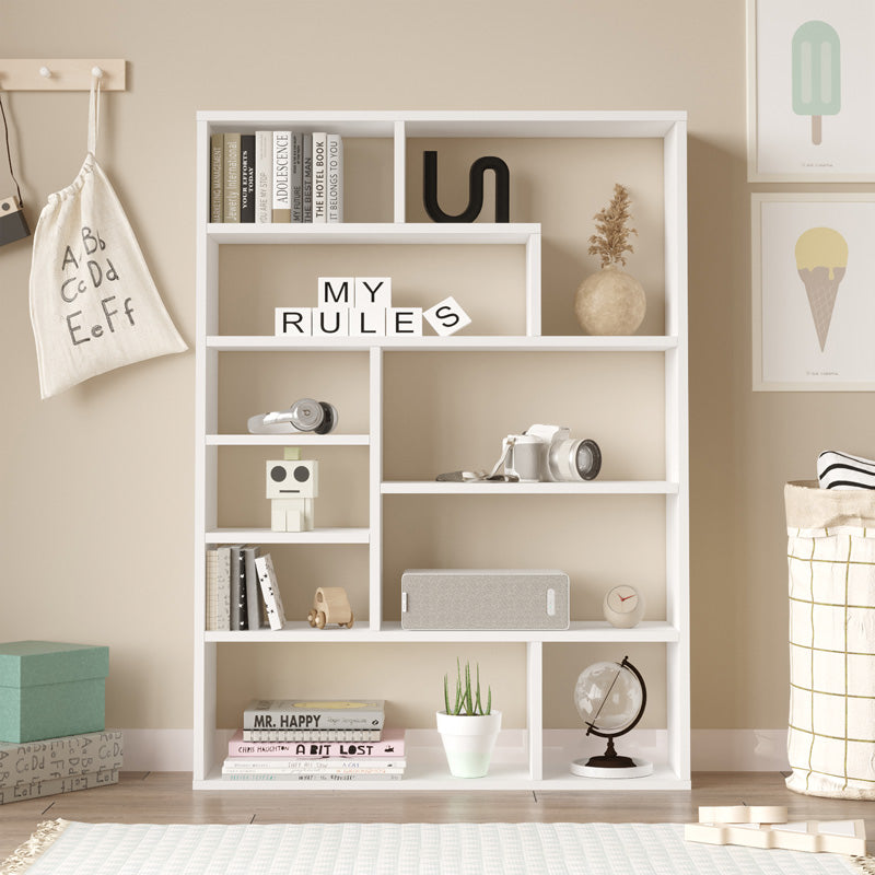 Етажерка Decora в бял нюанс 90x22x123.6см