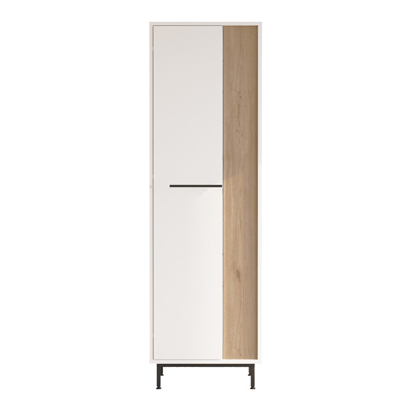 Шкаф за обувки SCARPIERA естествен бял цвят  57.2x35.5x185.65cм