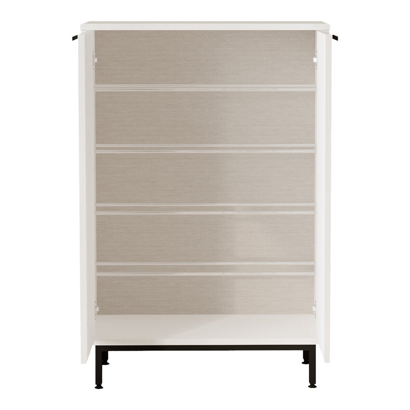 Шкаф за обувки KINGA  бял цвят  72x35.5x105.6cм
