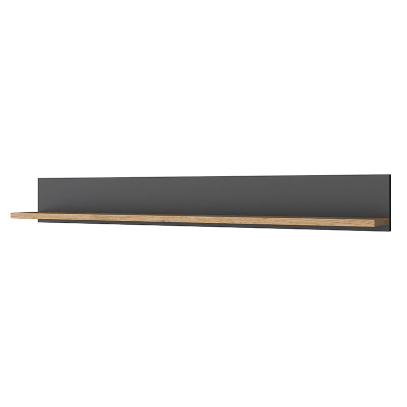 Работно бюро  Goldie антрацит-естествен цвят  160x45x161.8cм
