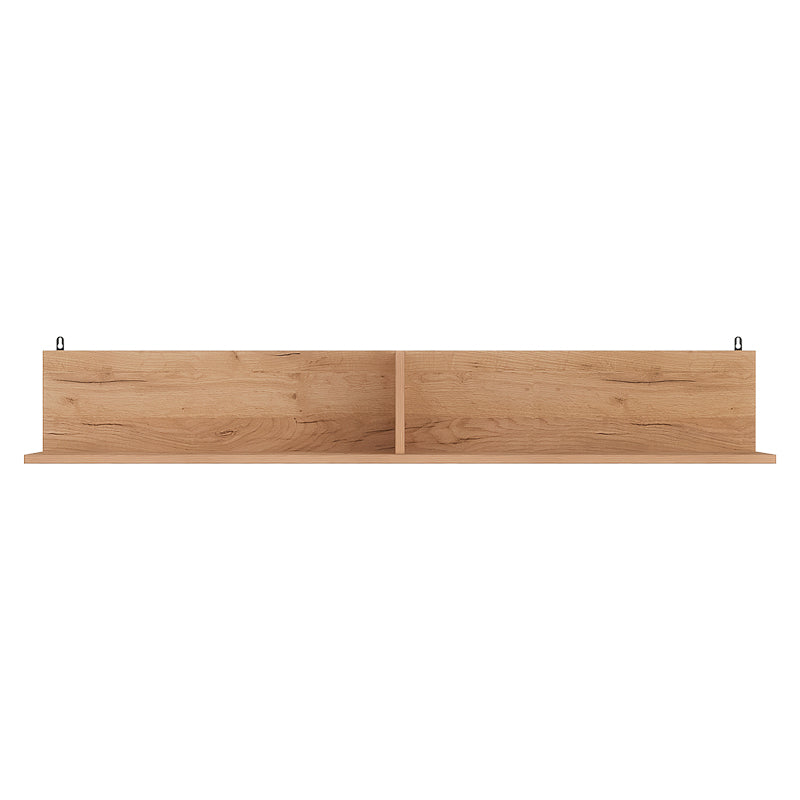 Стенен рафт Drowel в цвят дъб 130x21.6x20см