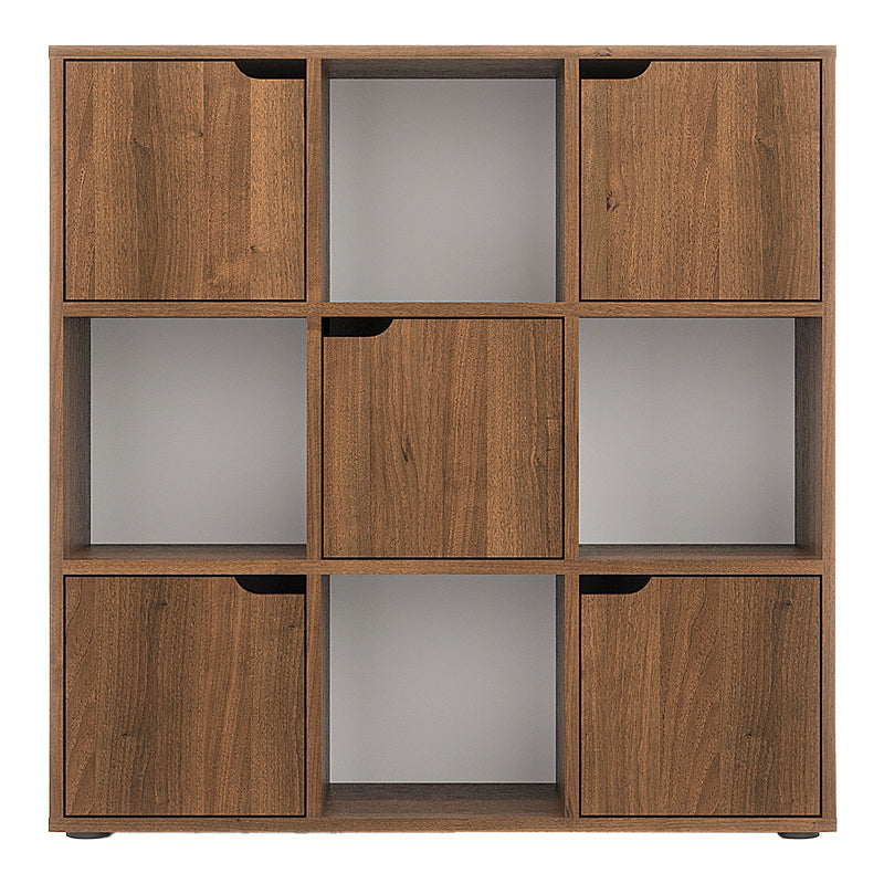 Етажерка BOOKEL в цвят орех 88.5x27.5x89.3cm