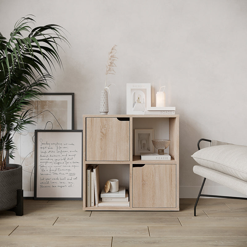 Етажерка Bookel в цвят сонома 59.6x27.5x60.4cm