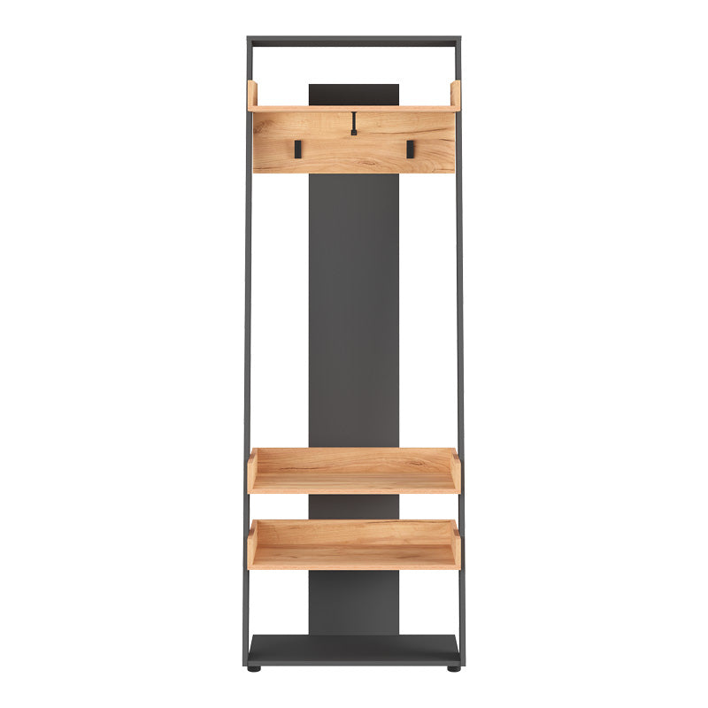 Антре sciove в нюанс антрацит-натурален 70x40x200см