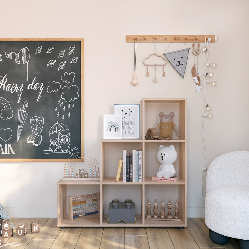 Библиотека schody в нюанс дъб 105.5x29.2x107см