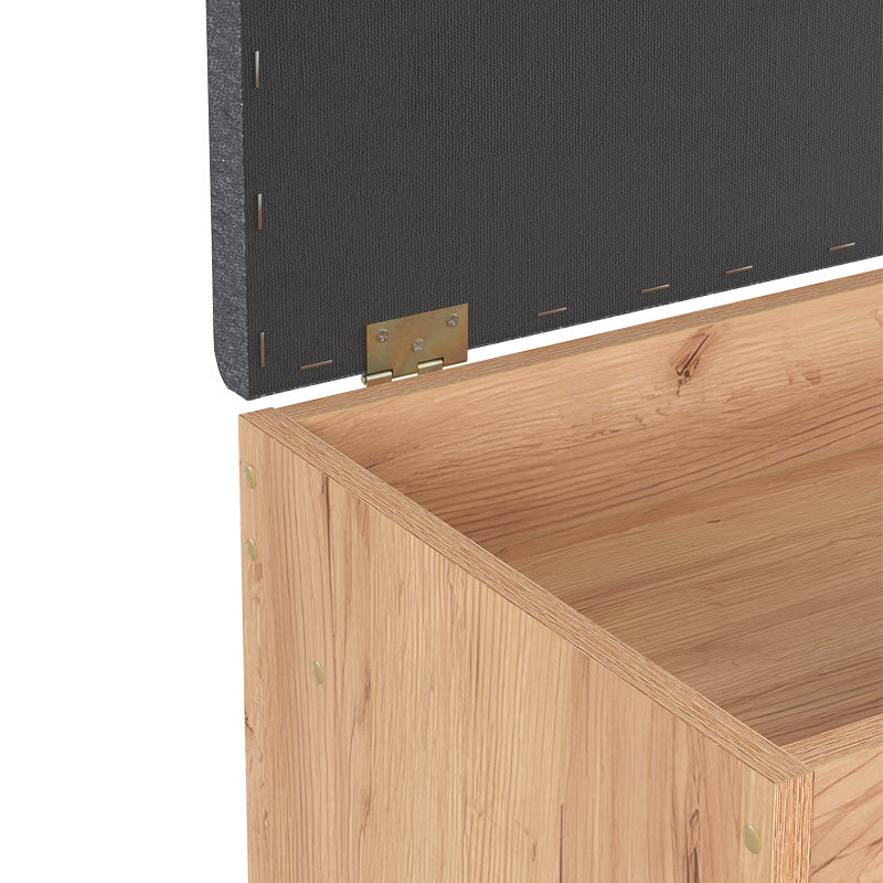 Мебели за антре - табуретка /стелаж за обувки Oriental в нюанс дъб 100x37.2x50см