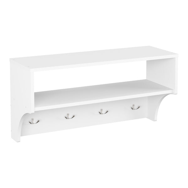 Портманто Crosta в бяло 80x28x40см