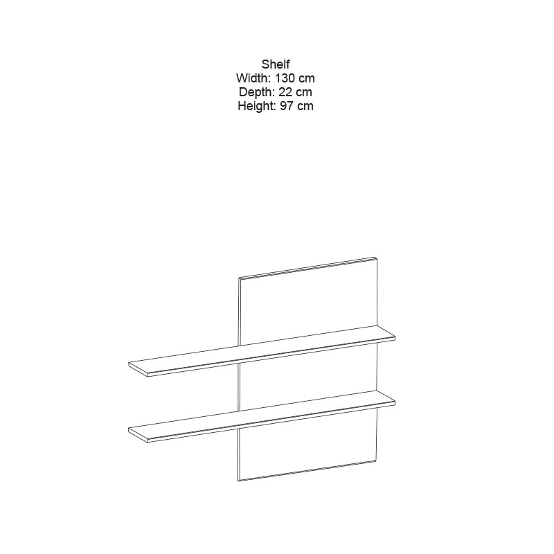 ТВ шкаф Salome LED венге 200x41x190см