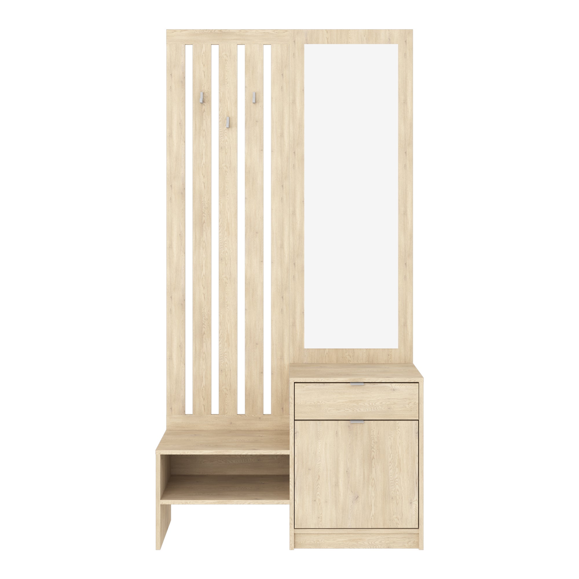 Входен модул с огледало citra sonoma 100x34.3x199.5см
