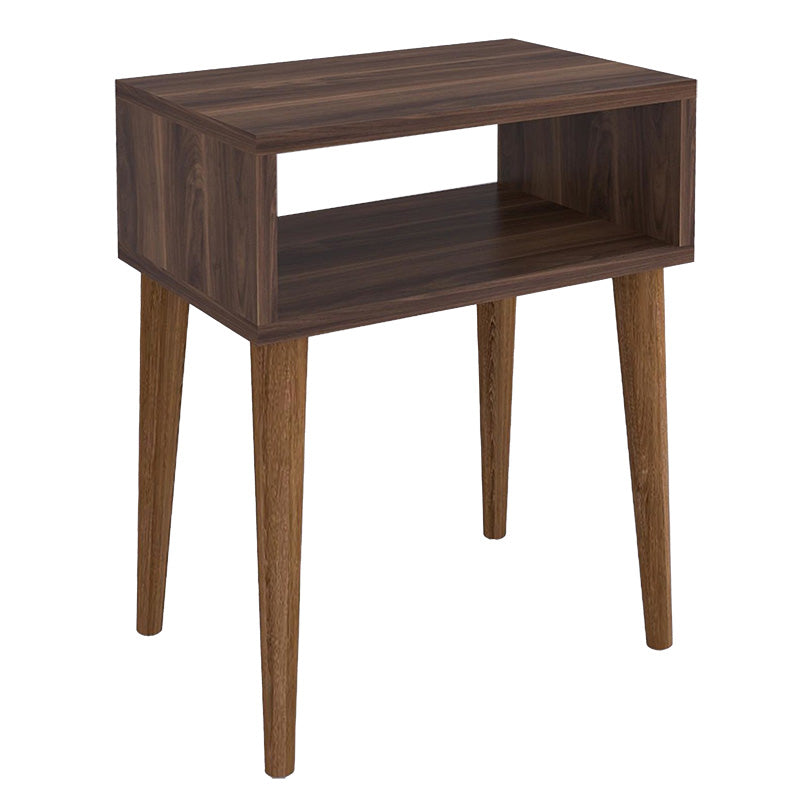 Нощно шкафче HANK орех  цвят 45x30x60см