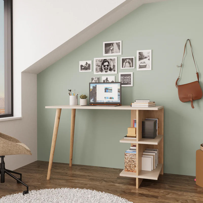 Работно бюро Volet в нюанс дъб-антрацит 114x56x76см