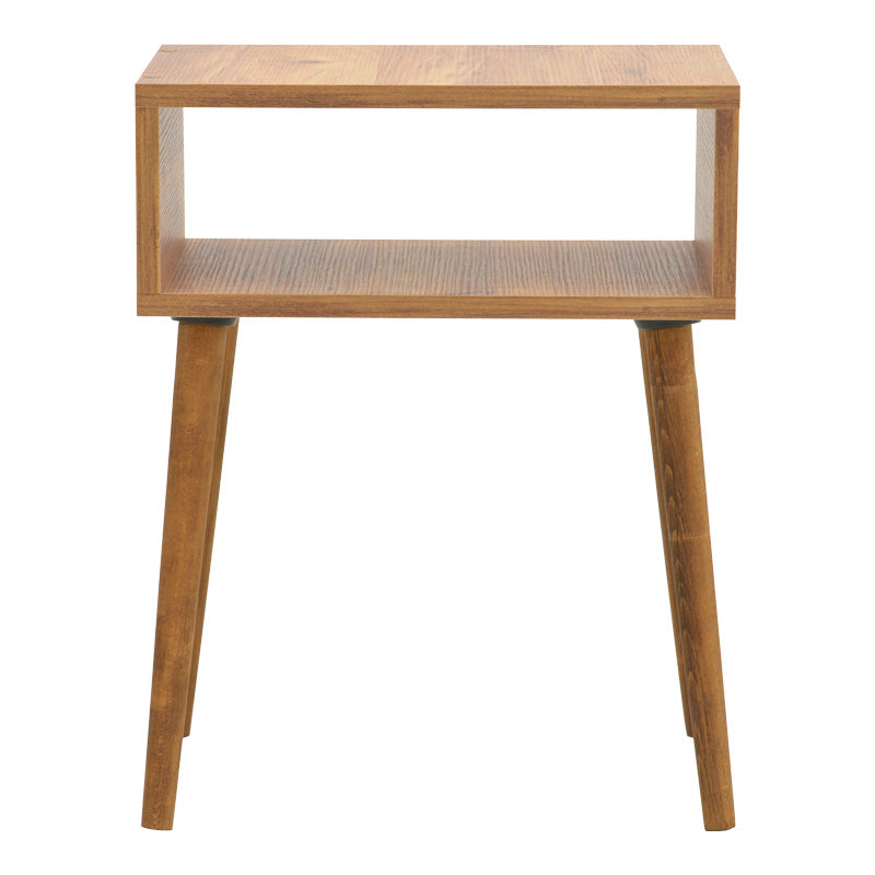 Нощно шкафче Hank в естествена обшивка 45x30x60см