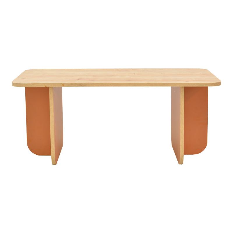 Маса холна Boca в нюанс дъб-тухла 100x60x42см