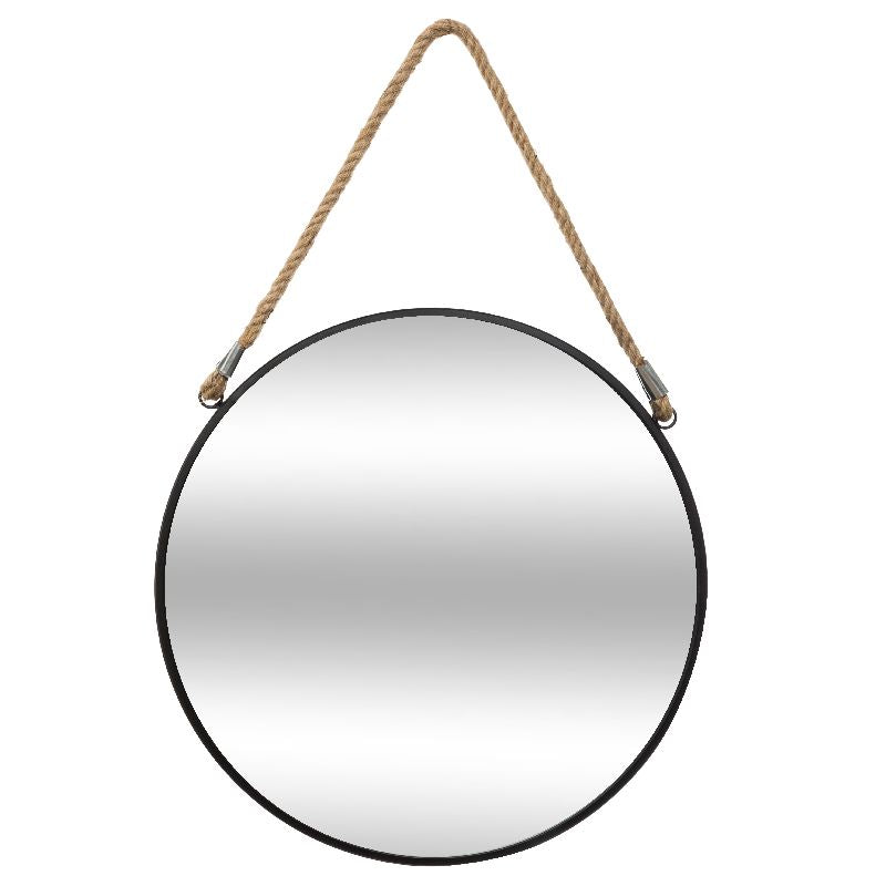 Огледало PWD-0084 metal black 55x3x55см