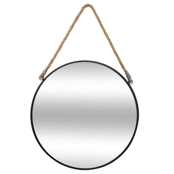 Огледало PWD-0084 metal black 55x3x55см