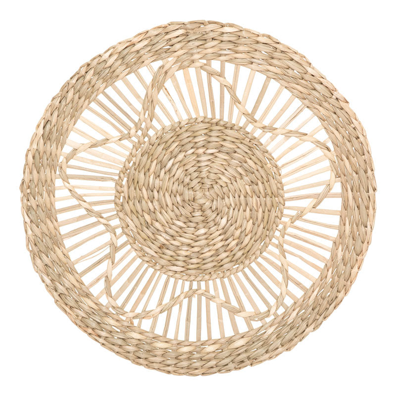 Деко за стена Lela комплект 3 части естествен цвят