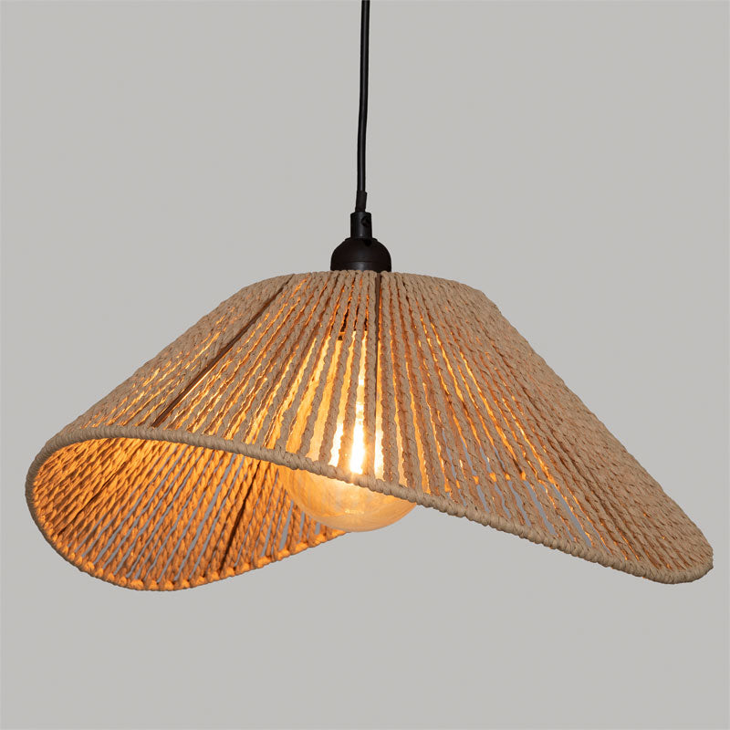 Единична плафониера PWL-1212 E27 40W бежово 45x40x17cm