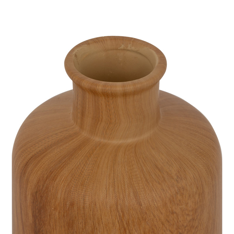 Βάζο desel керамичен σε φυσική aπόχρωση φ11x18ec