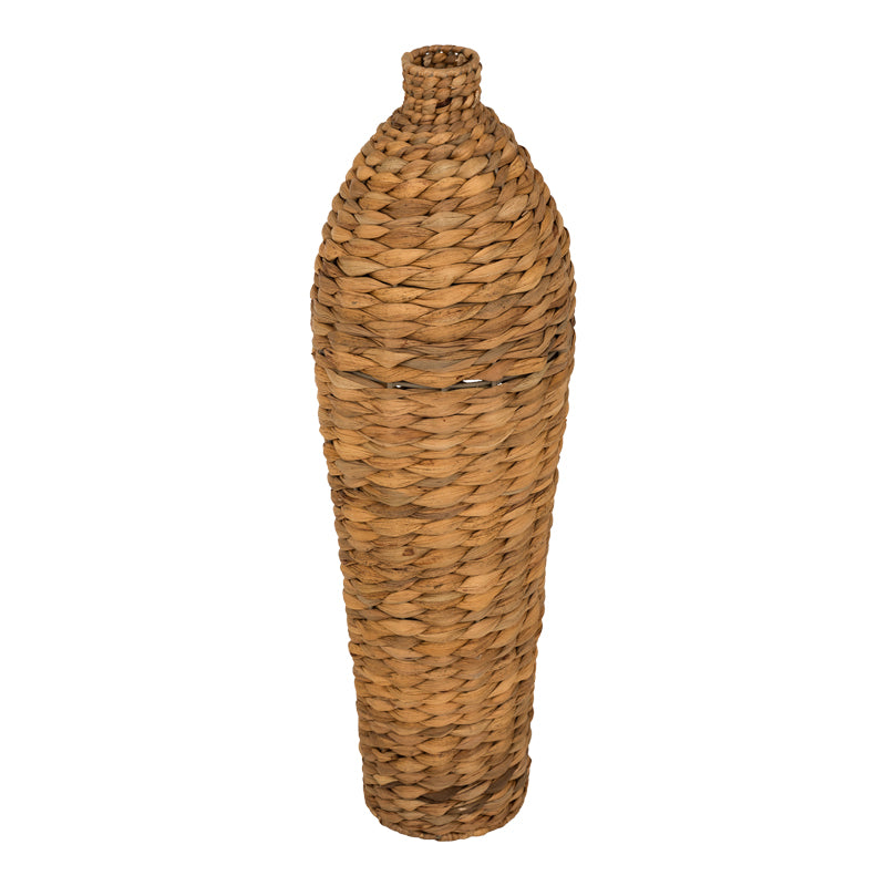 Ваза Velout зюмбюл в естествен цвят d18x57см