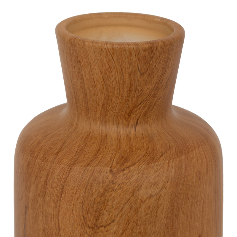 Ваза Reway керамична в естествен цвят d12x30см