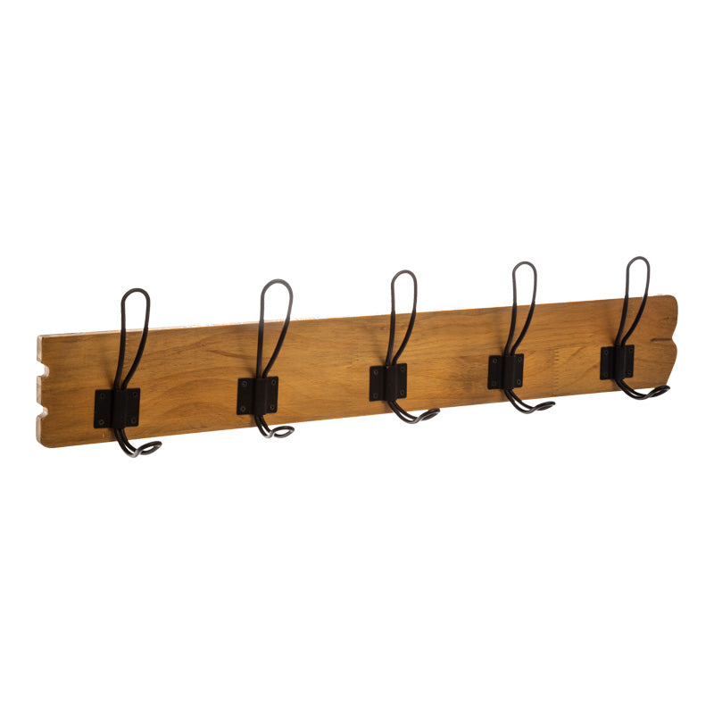 Закачалка за дрехи Jenerby борово дърво в естествен цвят 63.6x9.5x14cm