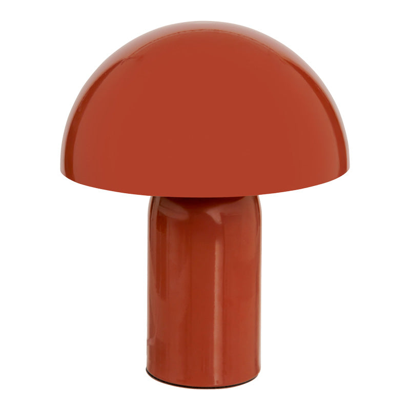 Настолна лампа mushi метал в цвят теракота d20x24,5см