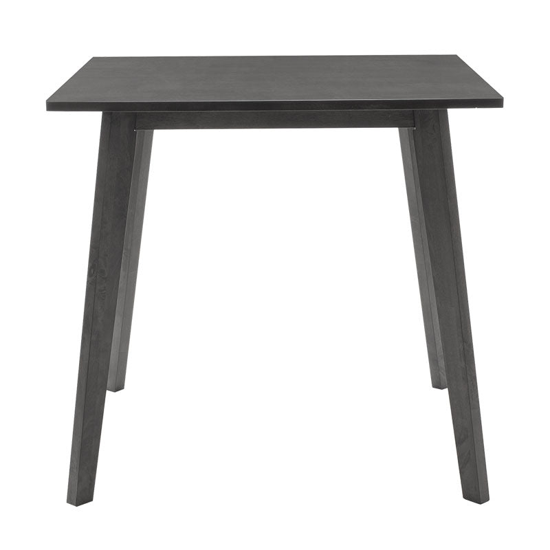 Трапезен комплект Benson - toto 5бр. 80x80x75см в рустик сиво - сив плат