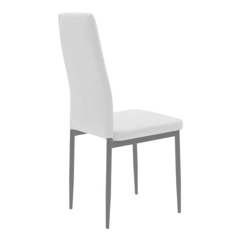 Трапезна маса cuba-parker комплект 5 части sonoma-бяла 120x80x75см