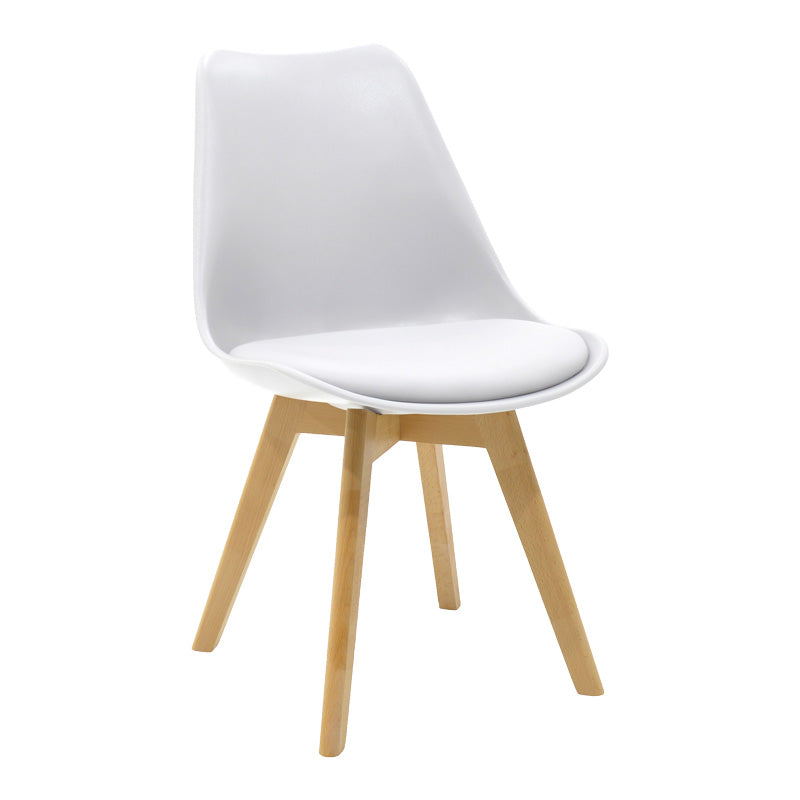 Комплект трапезна маса от 5 части manka-gaston в бял цвят 110x80x77см