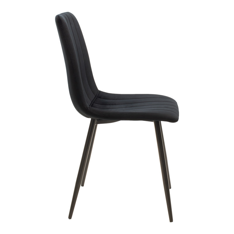 Трапезен комплект  NATALI-NOOR 5 бр mdf черен-естествени крака с маса 120x80x76см