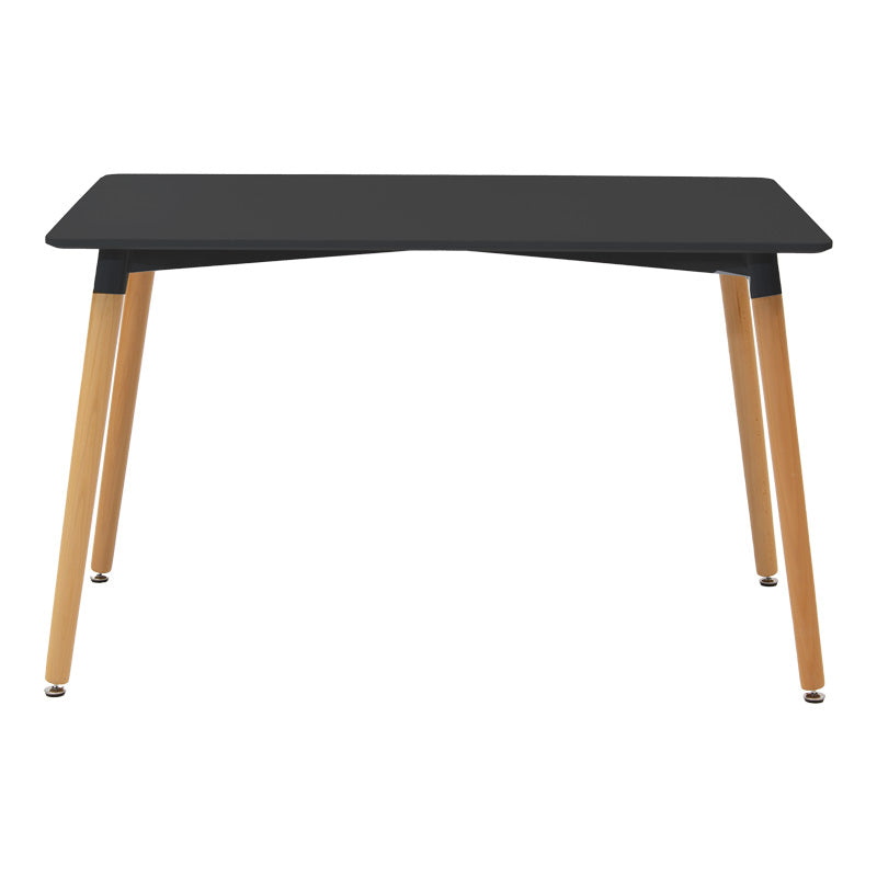 Трапезен комплект  NATALI-NOOR 5 бр mdf черен-естествени крака с маса 120x80x76см