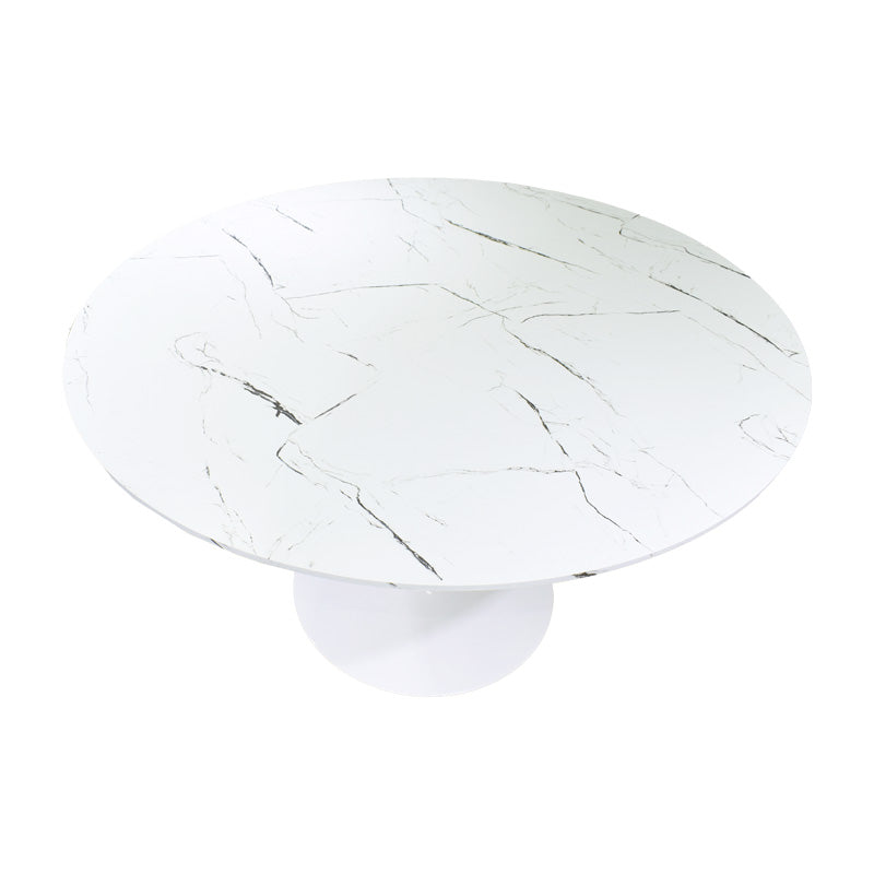 Трапезен комплект BALOU-PARKER 5 бр бяло-бежово d120x73см