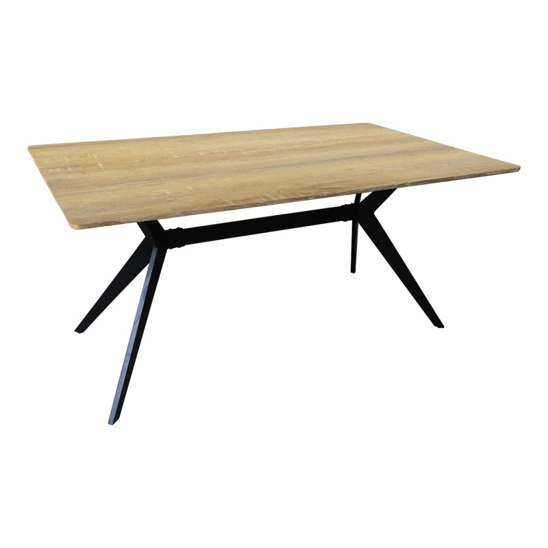 Комплект за трапезария от 7 части с кресла NOOR и маса EZALI 160x90x75см