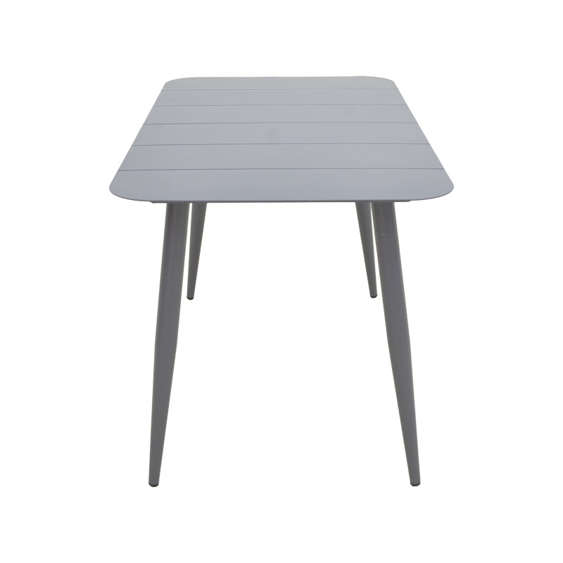 Комплект за хранене HEVEN-VISTA  от 5 части антрацит алуминий 120x70x72см