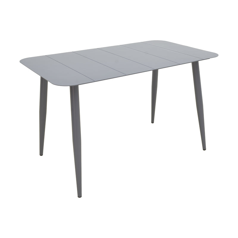 Комплект за хранене HEVEN-VISTA от 7 части антрацит алуминий 120x70x72см