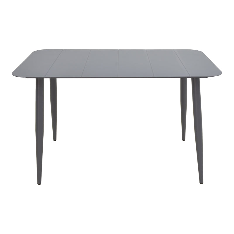 Комплект за хранене HEVEN-VISTA от 5 части антрацит алуминий 150x80x72см